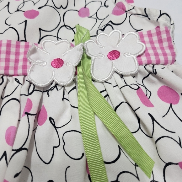 Blueberi Boulevard Infant Girls 18M Floral Sleeve Less Dress - Picture 4 of 8